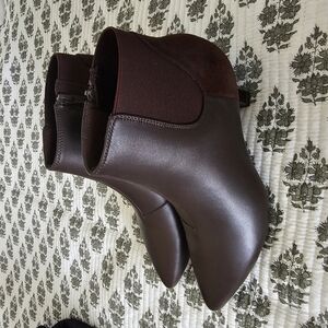Clarks Brown Ankle Boots